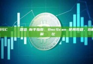 BSC 區塊鏈瀏覽器查詢新手指南：BscScan 使用教程、功能詳解與數據對比