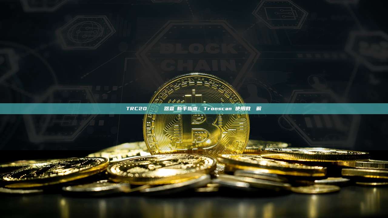 TRC20 區塊鏈瀏覽器查詢新手指南：Tronscan 使用教學詳解
