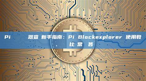 Pi 區塊鏈瀏覽器查詢新手指南：Pi Blockexplorer 使用教學、數據對比與常見問答