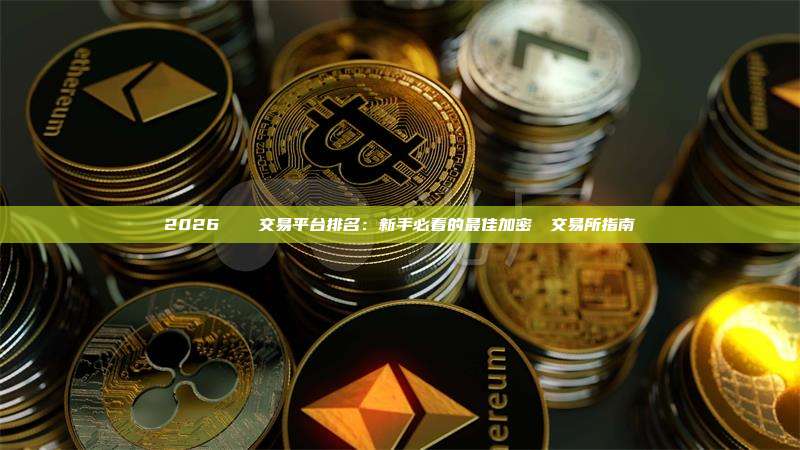 2026 區塊鏈交易平台排名：新手必看的最佳加密貨幣交易所指南