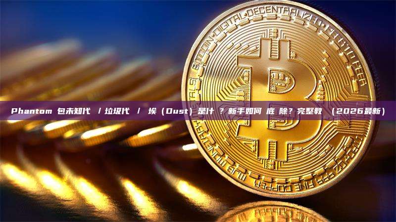 Phantom錢包未知代幣/垃圾代幣/塵埃(Dust)是什麼?新手如何徹底刪除?完整教學(2026最新)